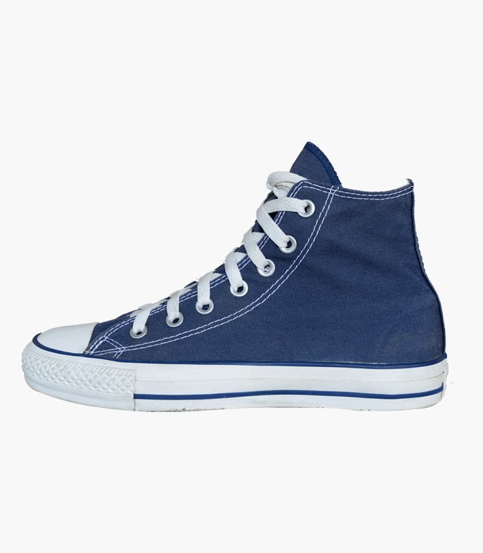 Men Blue Colourblocked Mid-Top Sneakers - Image 3