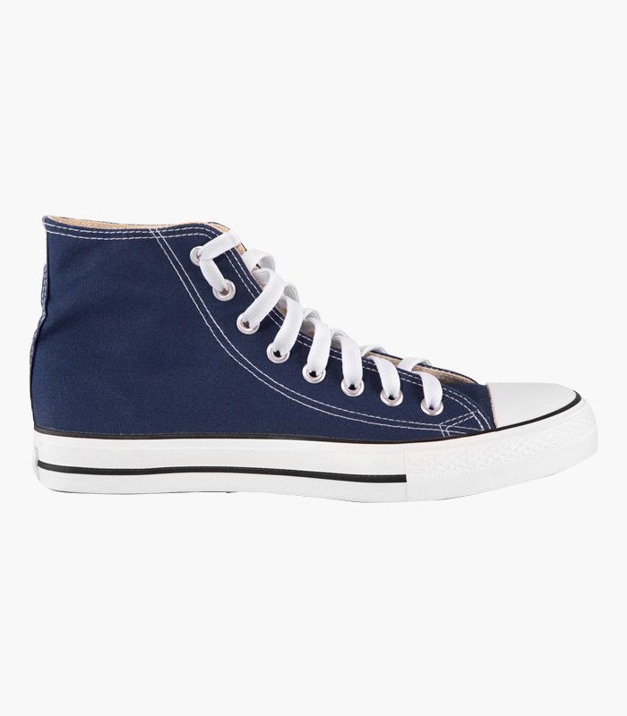 Men Blue Colourblocked Mid-Top Sneakers - Image 4