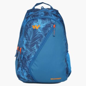 Unisex Blue Graphic Backpack